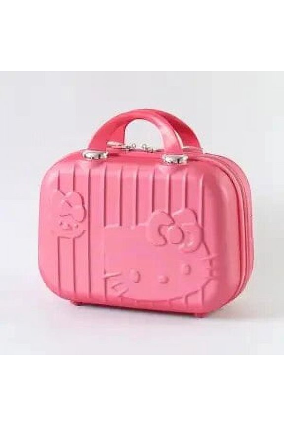 Sanrio Hello Kitty Small Suitcase Cartoon 14 Inch Bag Portable Case Storage Small Travel Case Large Capacity Women Girls Student