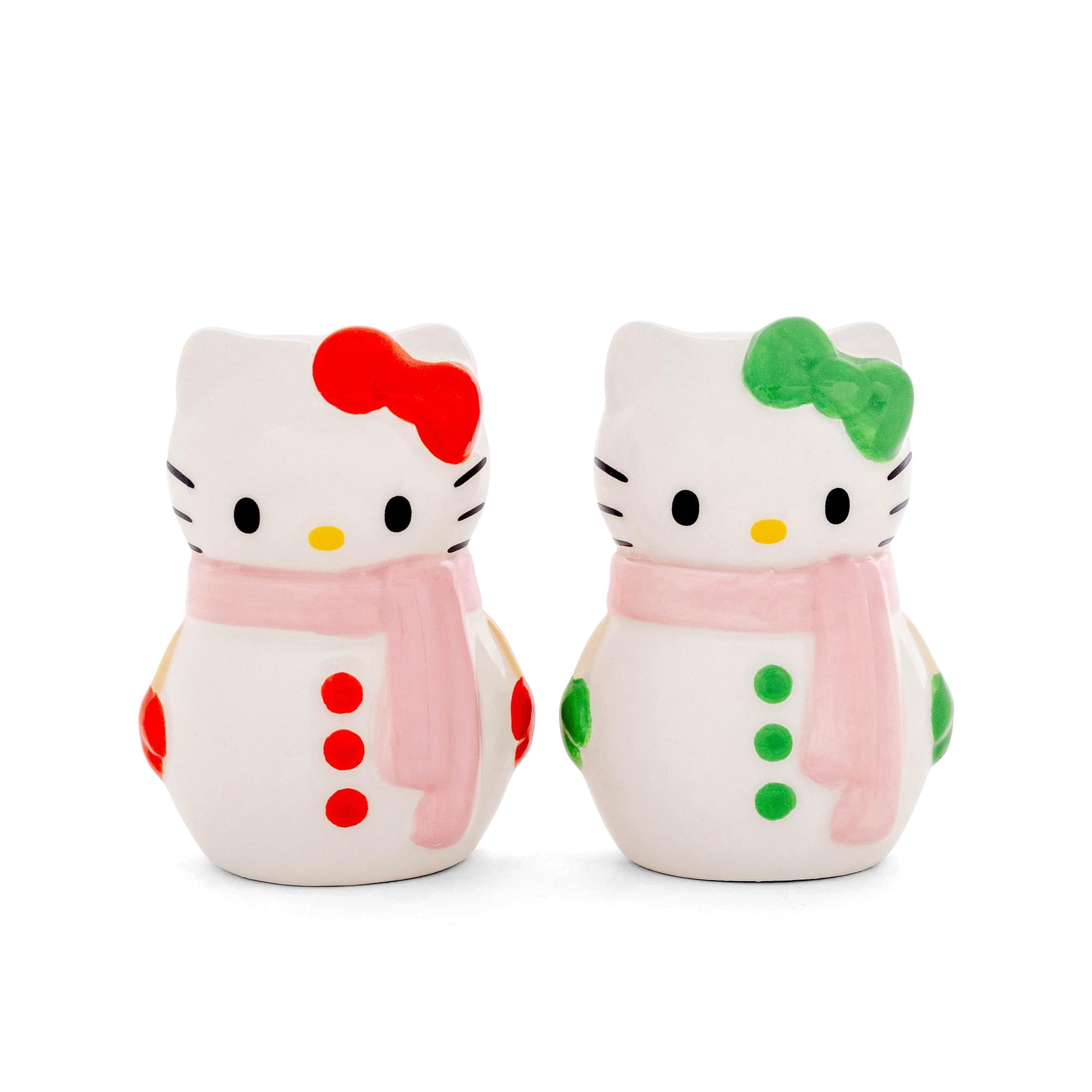Hello Kitty Snowman Salt and Pepper Shaker
