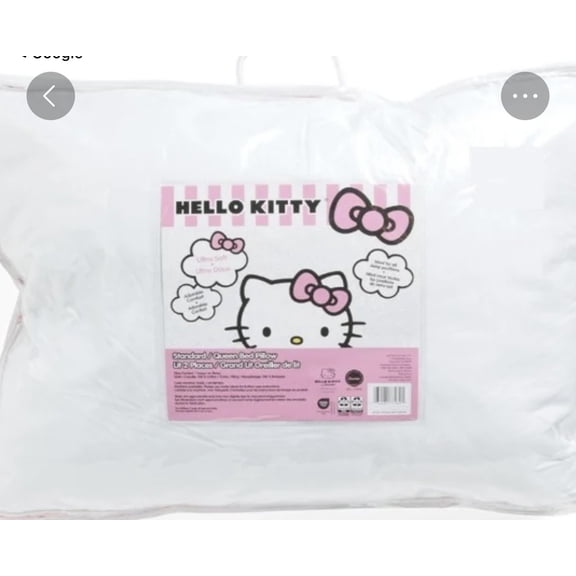 Sanrio Hello Kitty Standard/ Queen Bed Pillow
