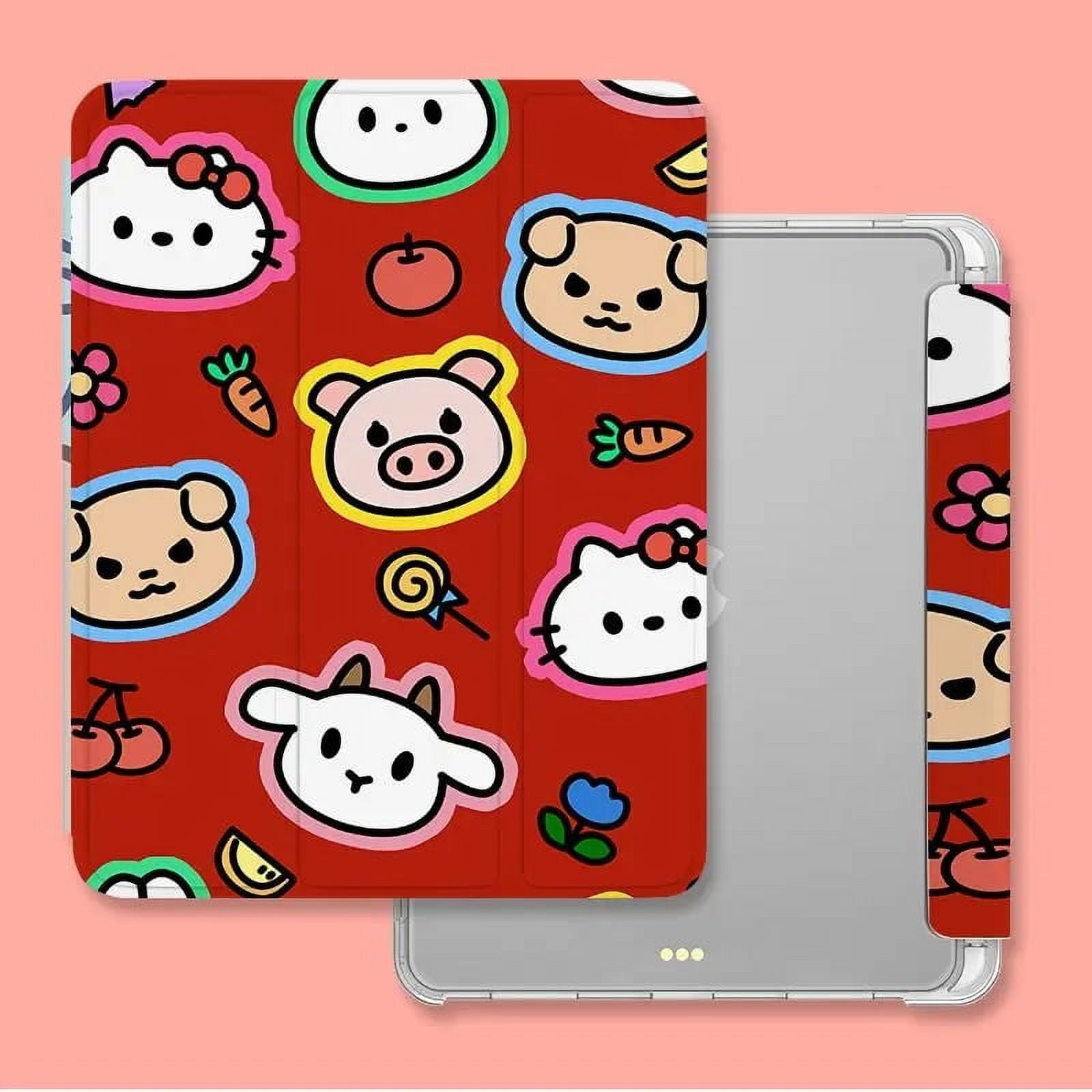 Sanrio Hello Kitty Tablet Case for iPad Air 1 2 3 Mini 4 5 6 iPad Pro