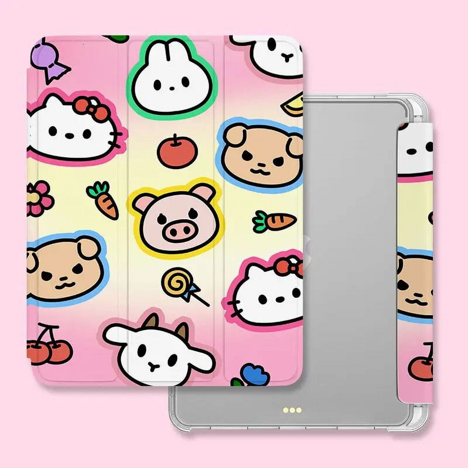Sanrio Hello Kitty Tablet Case for iPad Air 1 2 3 Mini 4 5 6 iPad Pro