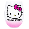 thumbnail image 1 of Sanrio Hello Kitty Teardrop Stemless Wine Glass | Holds 20 Ounces, 1 of 7