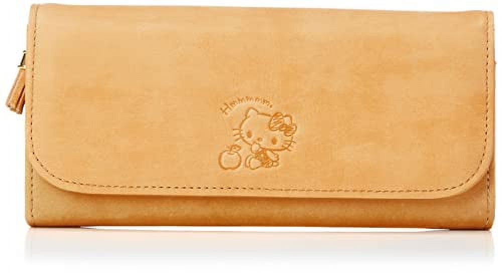 [Sanrio] Hello Kitty Wallet Women's Genuine Leather Long Wallet Pastel