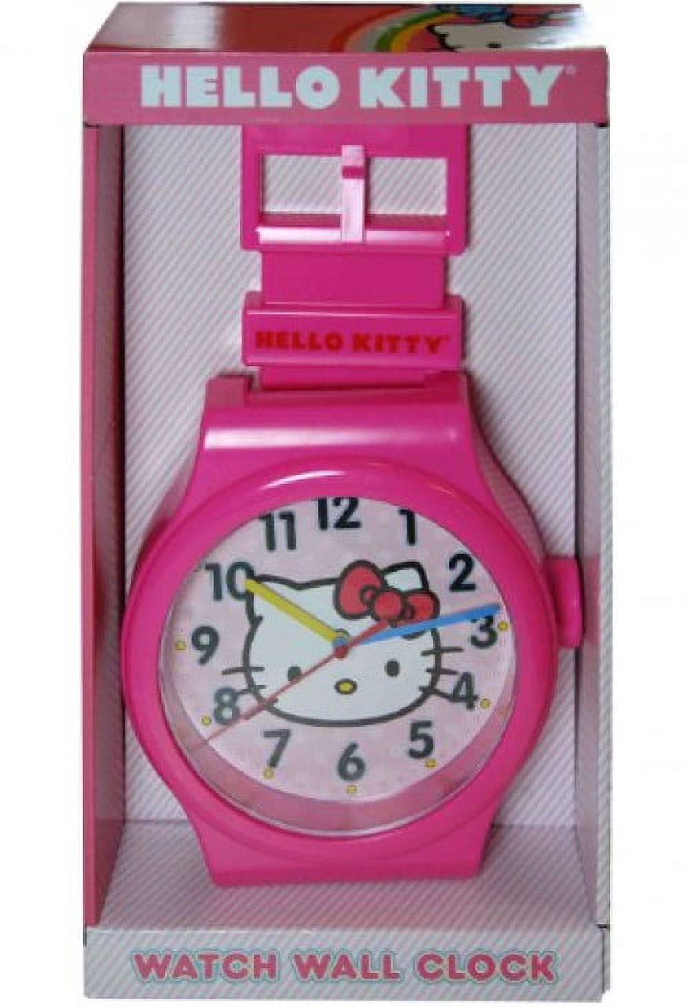 Sanrio Hello Kitty Watch Shaped Wall Clock - Walmart.com