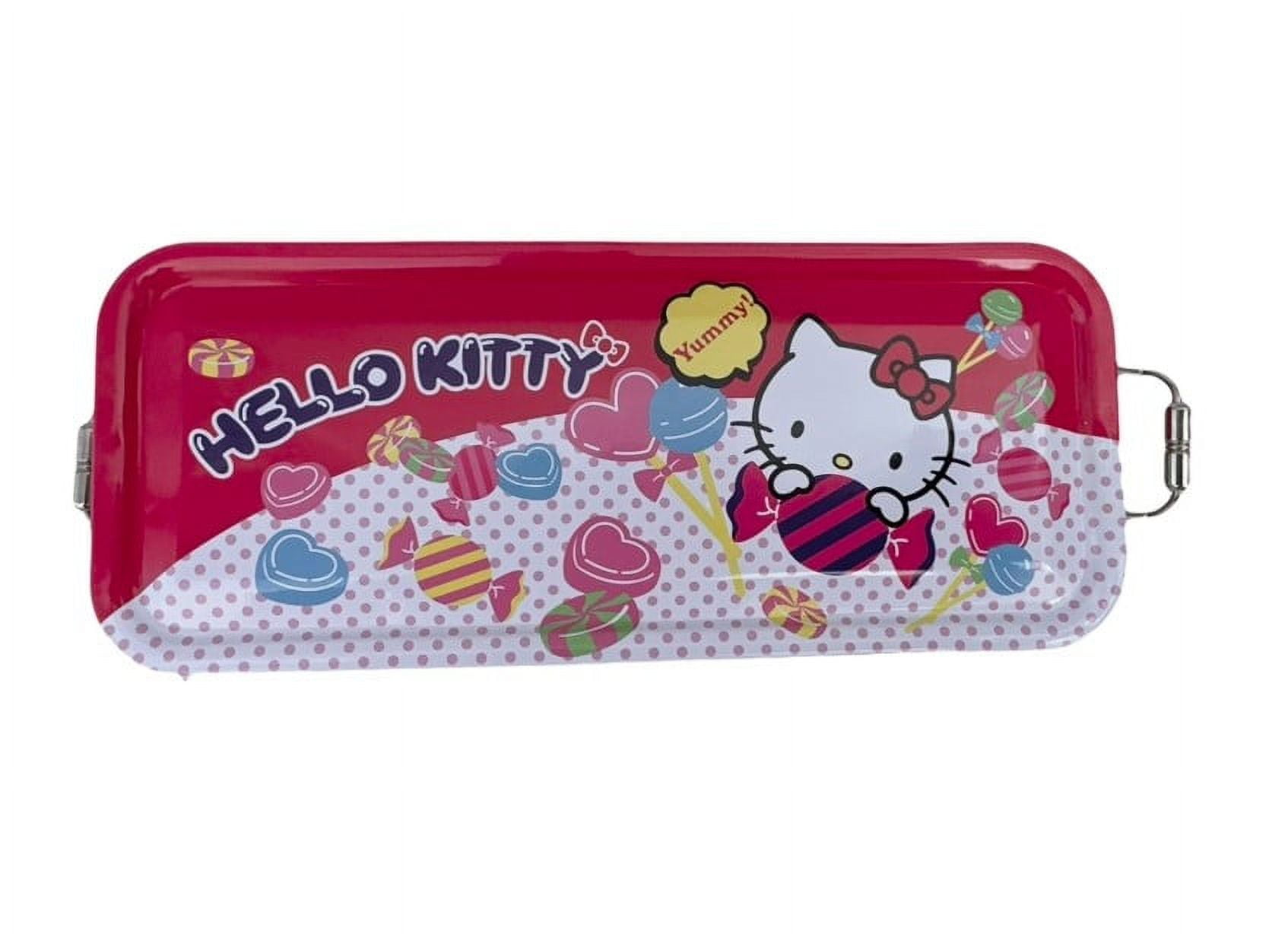 Sanrio Hello Kitty Yummy! Candies tin keepsake pencil box