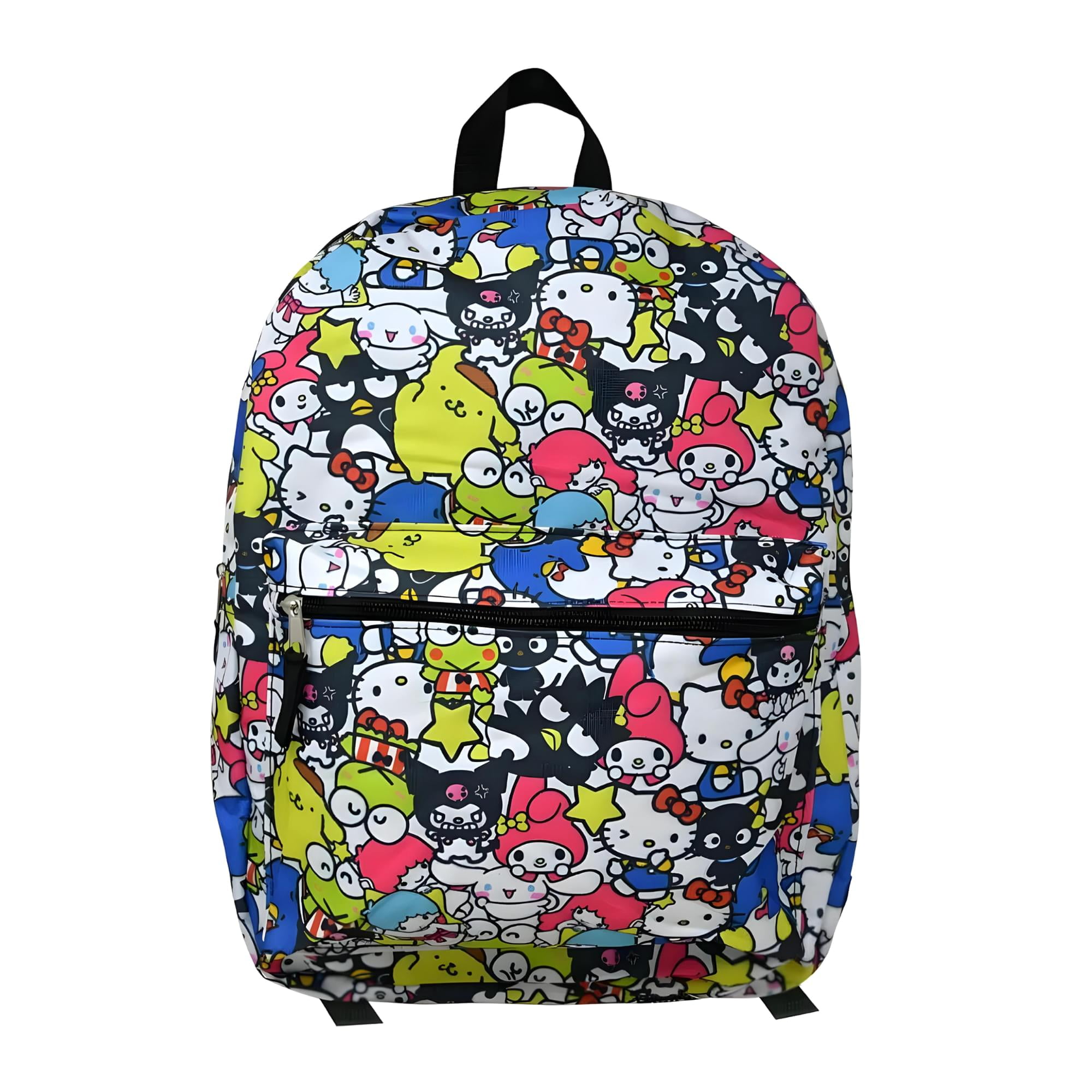 Hello Kitty & Friends‎ All Over Print Deluxe Mini Backpack Amazon.com | Fast Forward Hello Kitty With Bows All Over  main image 2