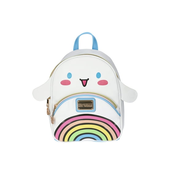 Hello Kitty and Friends Girls Cinnamoroll Women's 10.5" Mini Backpack, White