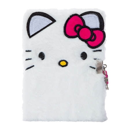 Sanrio Hello Kitty and Friends Hello Kitty Fuzzy Diary with Lock and Key