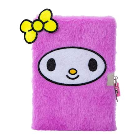 Sanrio Hello Kitty and Friends Hello Kitty Fuzzy Diary with Lock and Key