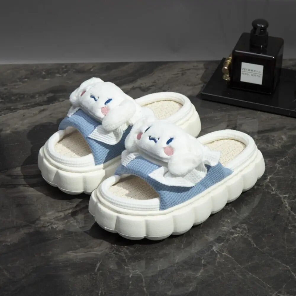 Sanrio Hello Kitty slipper Cinnamoroll Sandals Kuromi Casual Slippers ...