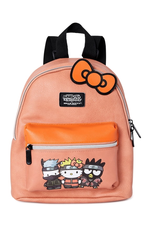 Sanrio Hello Kitty x Naruto Shippuden Women’s Mini Backpack Orange