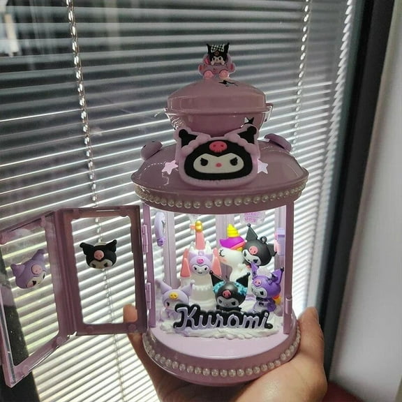 Sanrio HelloKitty MyMelody Kuromi PomPomPurin Night Light Children Glow Table Lamp Creative Toys for Girls Decoration Ornaments