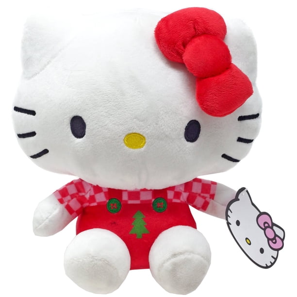 Sanrio Xmas Plushie: Holiday Hello Kitty in Christmas Tree Outfit