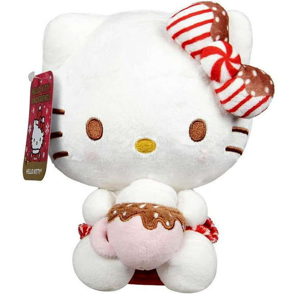 Sanrio Holiday Hello Kitty Plush (Peppermint Bow )