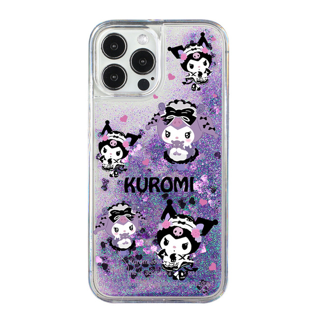 Sanrio Iphone15 Mobile Phone Case Hello Kitty Cinnamoroll Kawaii Cute ...