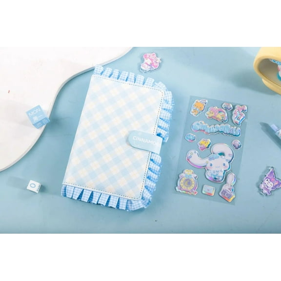 Sanrio Jk Styles My Melody Cinnamoroll Hand Account Book A5 Creative Kawaii Notebook Planner Student Stationery Supplies Gifts
