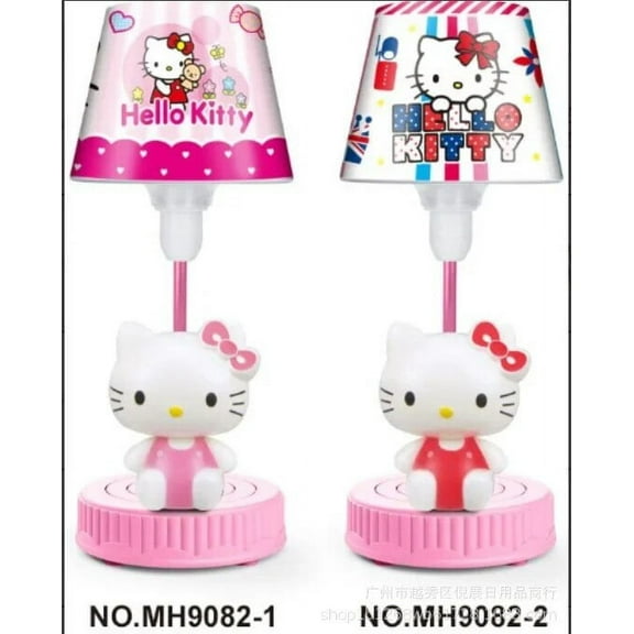 Sanrio Kawaii Anime Cute Hello Kitty My Melody Noctilucent Lamp Cartoon Kuromi Cinnamoroll Night Table Lamp Girls Gifts