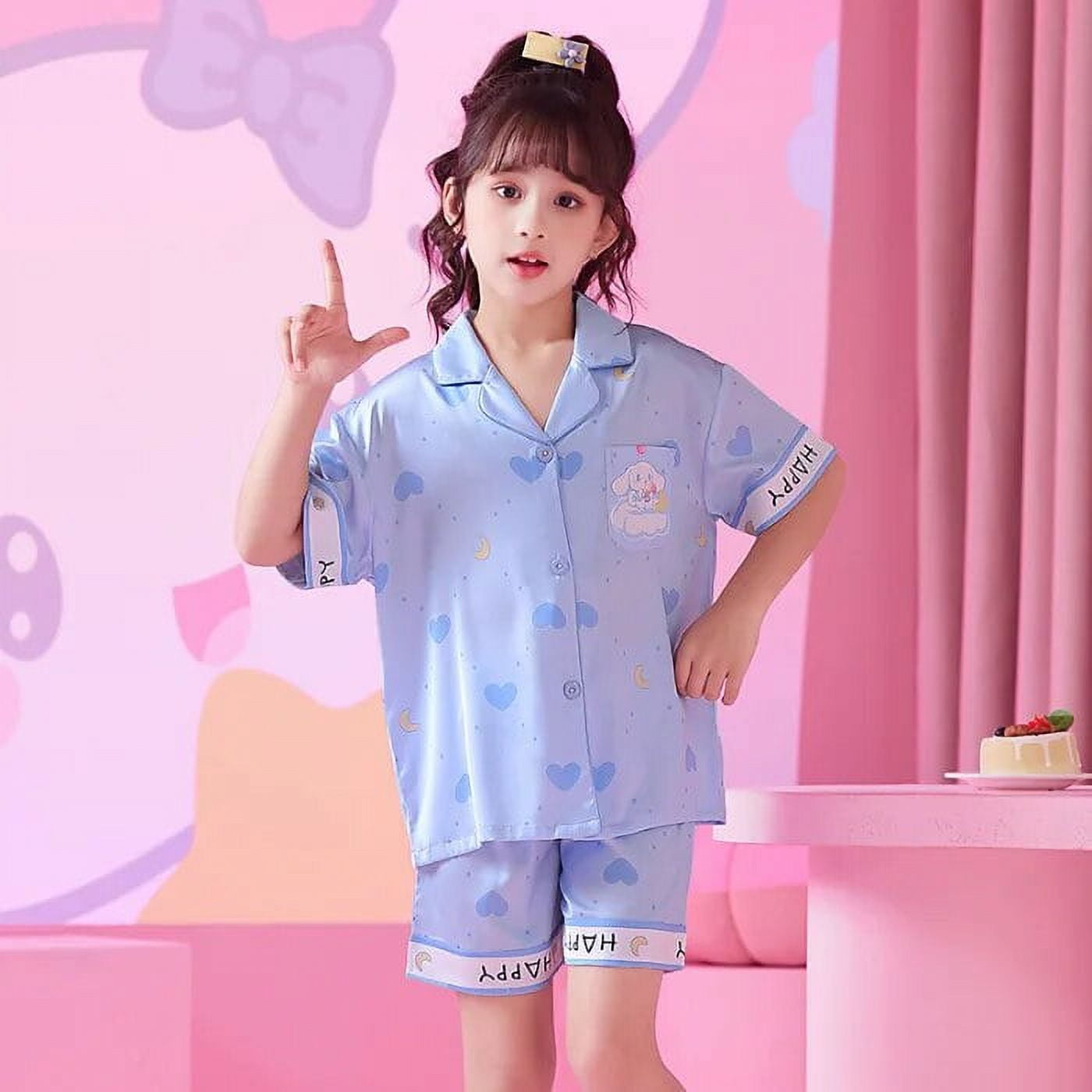 Sanrio Kawaii Anime Hello Kitty Kuromi Cinnamoroll Summer Cute Cardigan ...