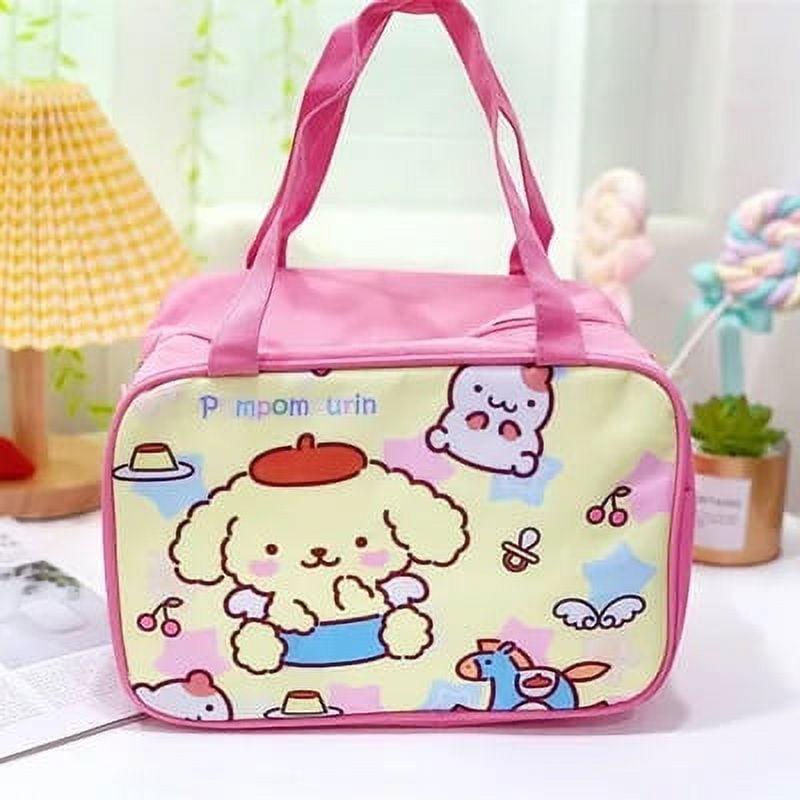 Sanrio Kawaii Anime Hello Kitty Kuromi Lunch Box Cute Cartoon My Melody 