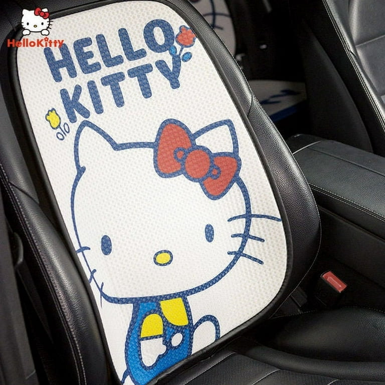 Sanrio Kawaii Hello Kitty Car Seat Cover Suitable for Most Car Seat Covers  Cartoon Anti-scratch Protection Mat Car Accessories