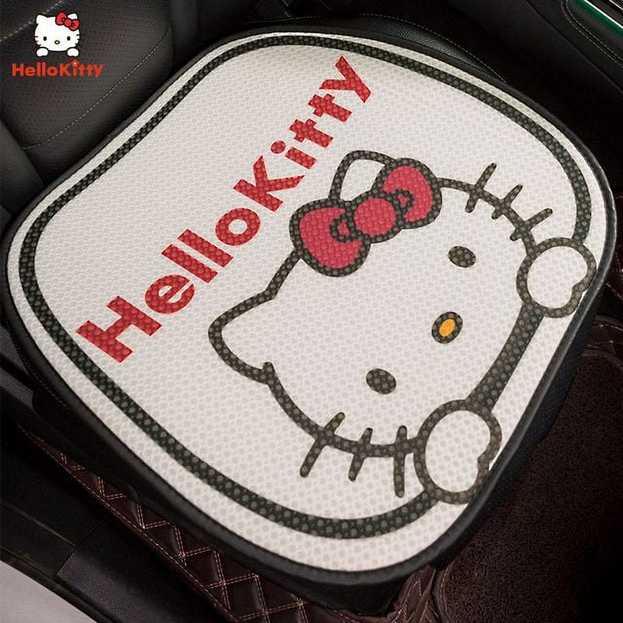 Sanrio Kawaii Hello Kitty Car Seat Cover Suitable for Most Car Seat Covers Cartoon Antiscratch