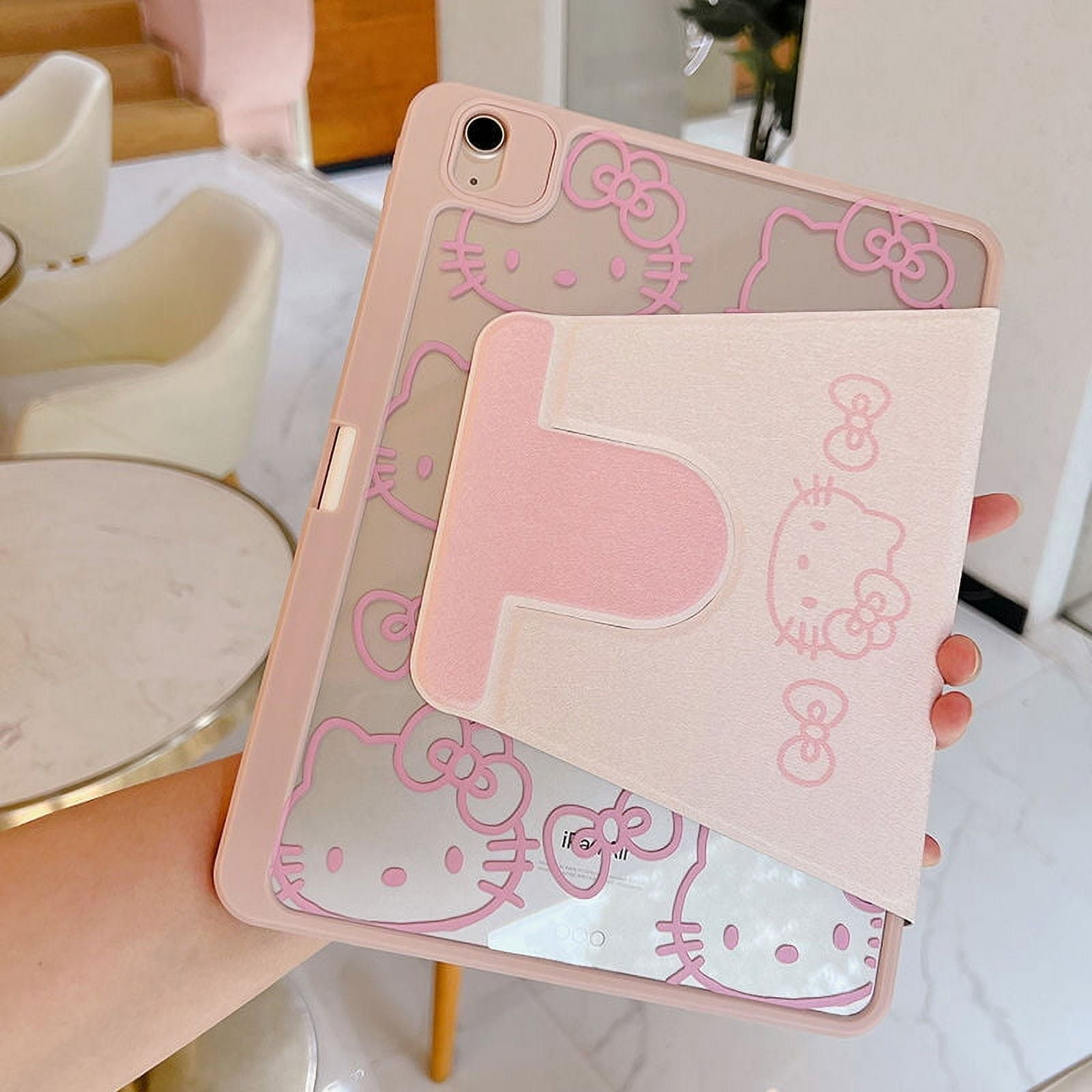 Sanrio Kawaii Hello Kitty IPad Case For Air1 2 3 4 5th Generation IPad 