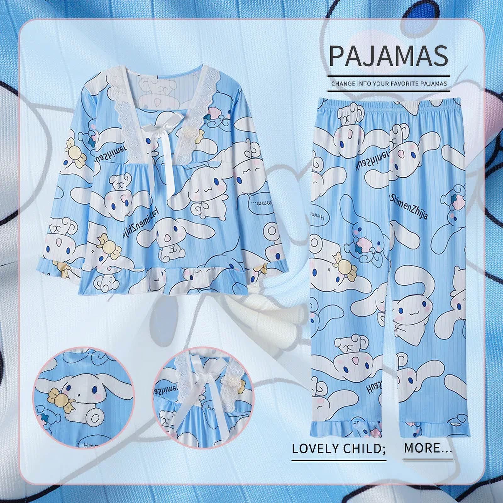 Comfortable Cartoon Pajama Set main image 1