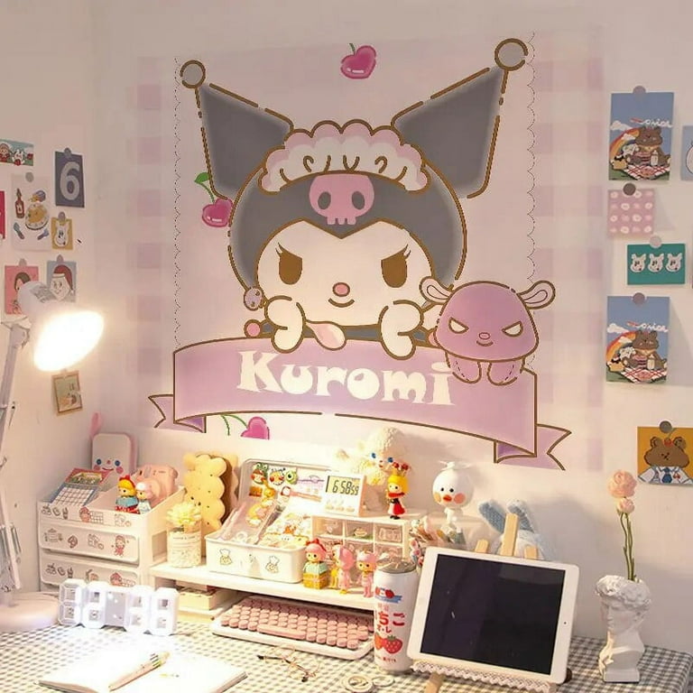 Sanrio Kawaii Kuromi Poster Cinnamoroll My Melody Anime Cute ...