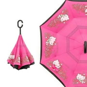 Sanrio Kawaii Pochacco Umbrella Cinnamoroll My Melody Girl Cartoon Portable Sun Umbrella Fully Automatic Vinyl Sun Umbrella Gift