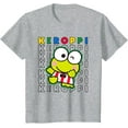 thumbnail image 1 of Sanrio Keroppi Colorblock Name Youth T-Shirt for Boy Girl Kids Toddler, Sport Grey Color, Size YXL, 1 of 4