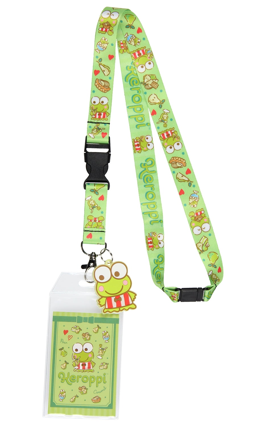 Seven Times Six Sanrio Keroppi Lanyard, ID Badge Holder with