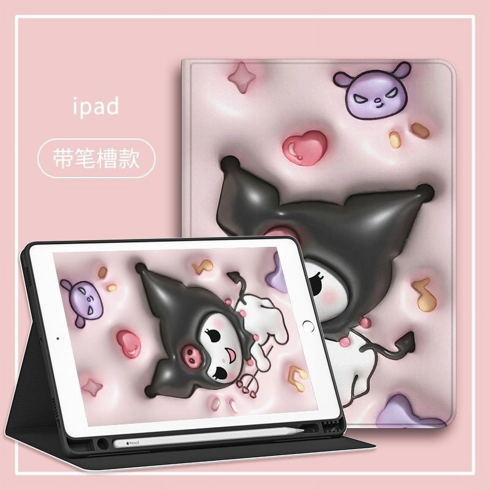 Sanrio Kuromi 3D IPad Protective Case 10.2 Inch Ipad 8 9 Generation Air