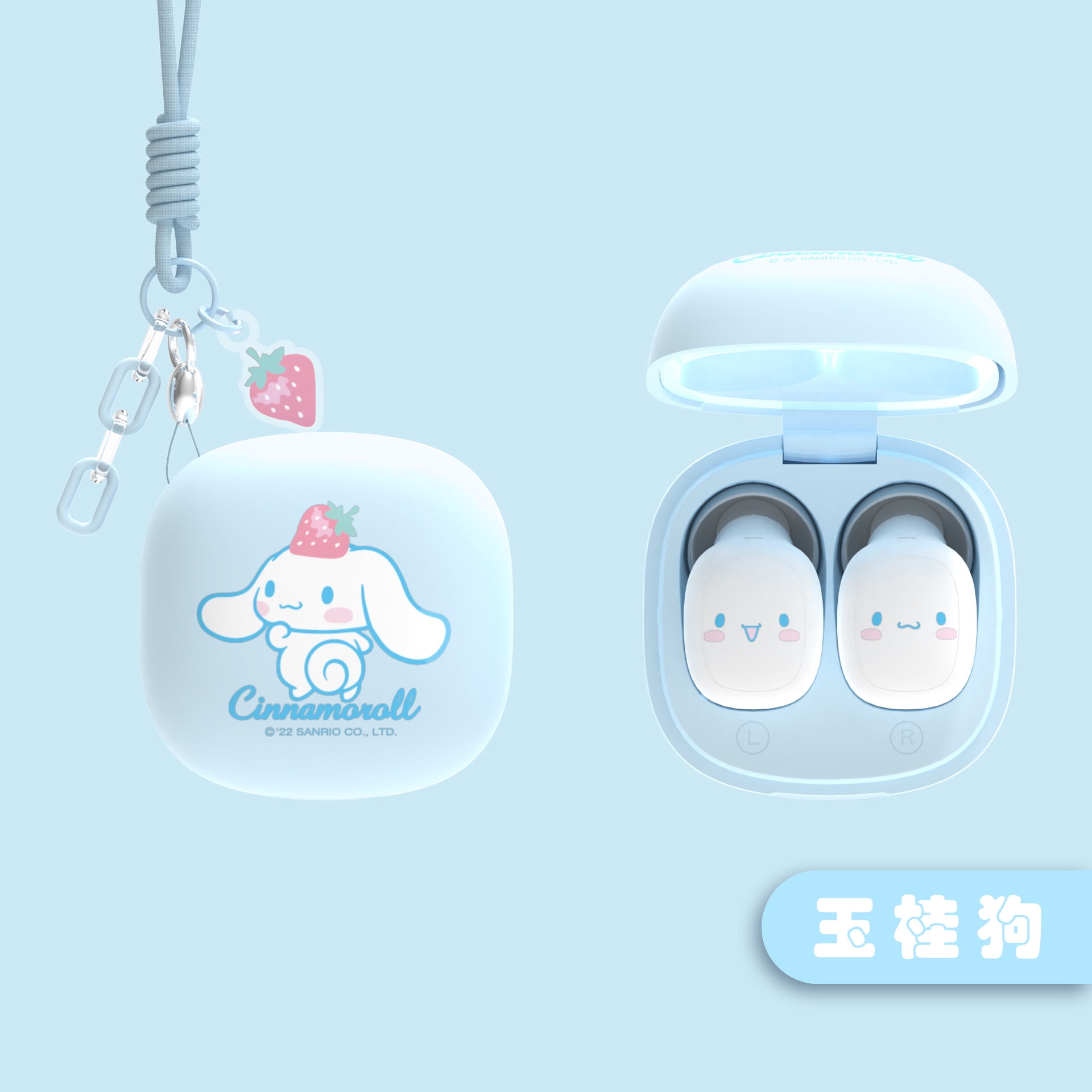 Sanrio Kuromi Bluetooth Headphones My Melody Cute Wireless Headset