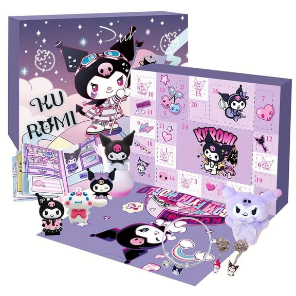 Sanrio Kuromi Christmas Advent Calendar 2025 Advent Calendar for Christmas 24 Days Countdown Calendar