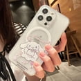 thumbnail image 1 of Sanrio Kuromi Cinnamoroll Magsafe Magnetic Wireless Charge Case For iPhone 15 14 13 12 11 Pro Max Mini XS XR 8 7 Plus SE 2020, 1 of 5