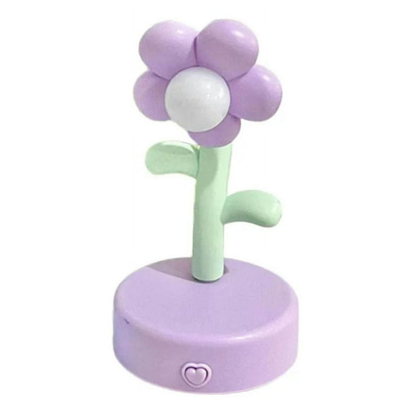 Sanrio Kuromi Cinnamoroll Night Light Sun Flower Modeling Desk Lamp Student Creativity Dream Ambient Light Ornaments Friend Gift