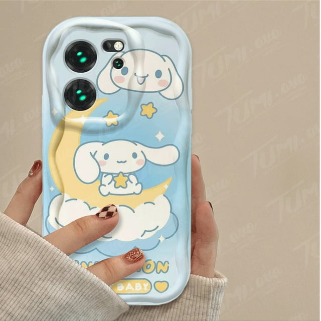 Sanrio Kuromi Cinnamoroll Soft Phone Case For Xiaomi Redmi 12 12C 12R ...