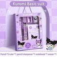 thumbnail image 1 of Sanrio Kuromi Melody Cinnamoroll Stationery Gift Box Girls Primary School 12-Piece School Supplies for Children Kawaii New Hot, 1 of 21