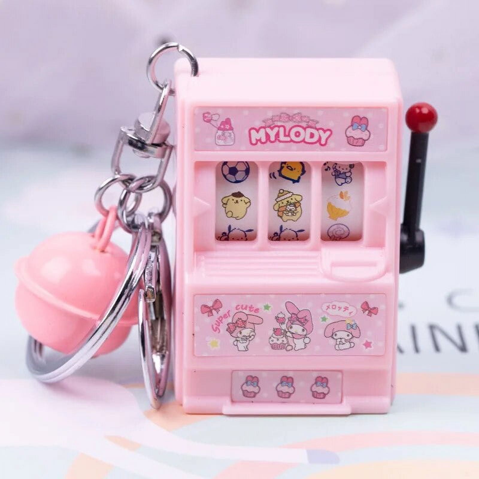 Sanrio Kuromi Melody Keychain Cute Children Cinnamoroll Pochacco Doll ...