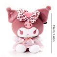 thumbnail image 1 of Sanrio Kuromi Melody Love Series Stuffed Toy Plushier Soft Plush Dolls Girlfriend Birthday Children's Valentine's Day Gift, 1 of 1