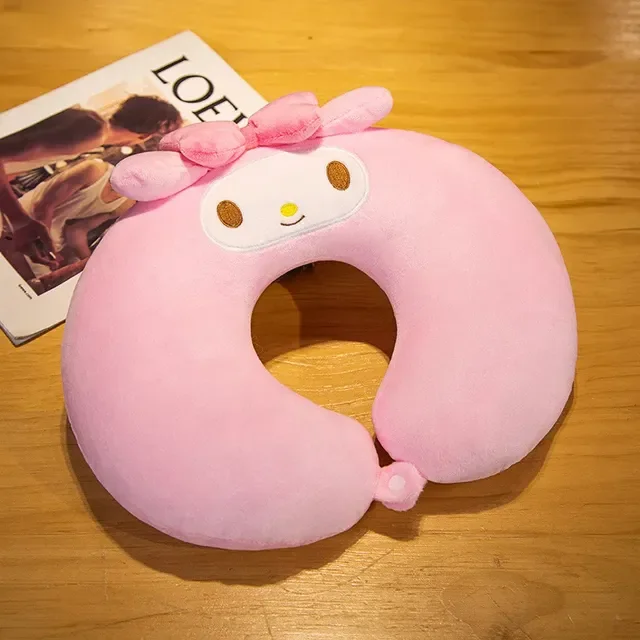 Sanrio Kuromi My Melody Cute Anime Neck Pillow Ushaped Travel Office