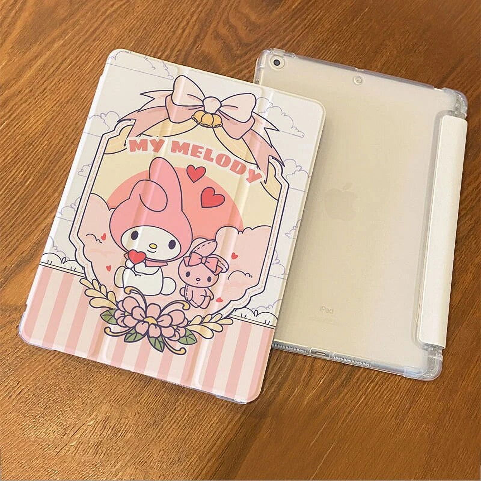 Sanrio Kuromi MyMelody Cinnamoroll Tablet Case for iPad Air 1 2 3 Mini ...