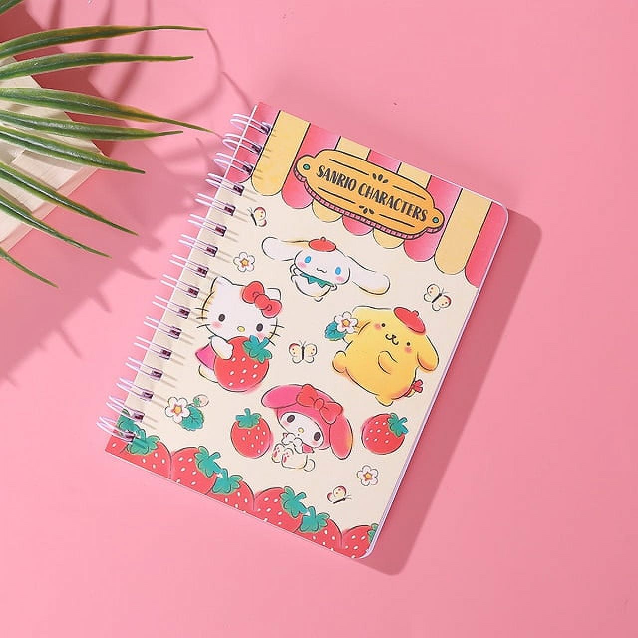 Sanrio Kuromi Notebook Kawaii My Melody Cartoon Cute Notepad Student