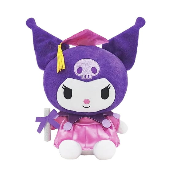 Sanrio Kuromi Plush Doll Stuffed Plush Toy Licensed Hello Kitty 10" Graduation