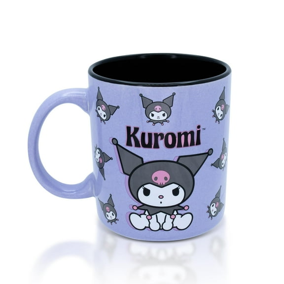 Sanrio Kuromi Purple Ceramic Mug | Holds 20 Ounces