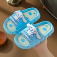 thumbnail image 1 of Sanrio Kuromi Slippers Sandals Kawaii My Melody Cinnamoroll Lovely Girls In Summer Hello Kitty Thick Slippers Home For Kids Gift, 1 of 27
