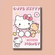 Sanrio Kuromi Smoke Box Anime Kawaii Hello Kitty My Melody Cinnamoroll Plastic Cute Cigarette Case Card Storage Box Festive Gift