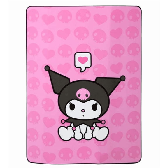 Sanrio Kuromi Super Soft Silk Touch Throw Blanket