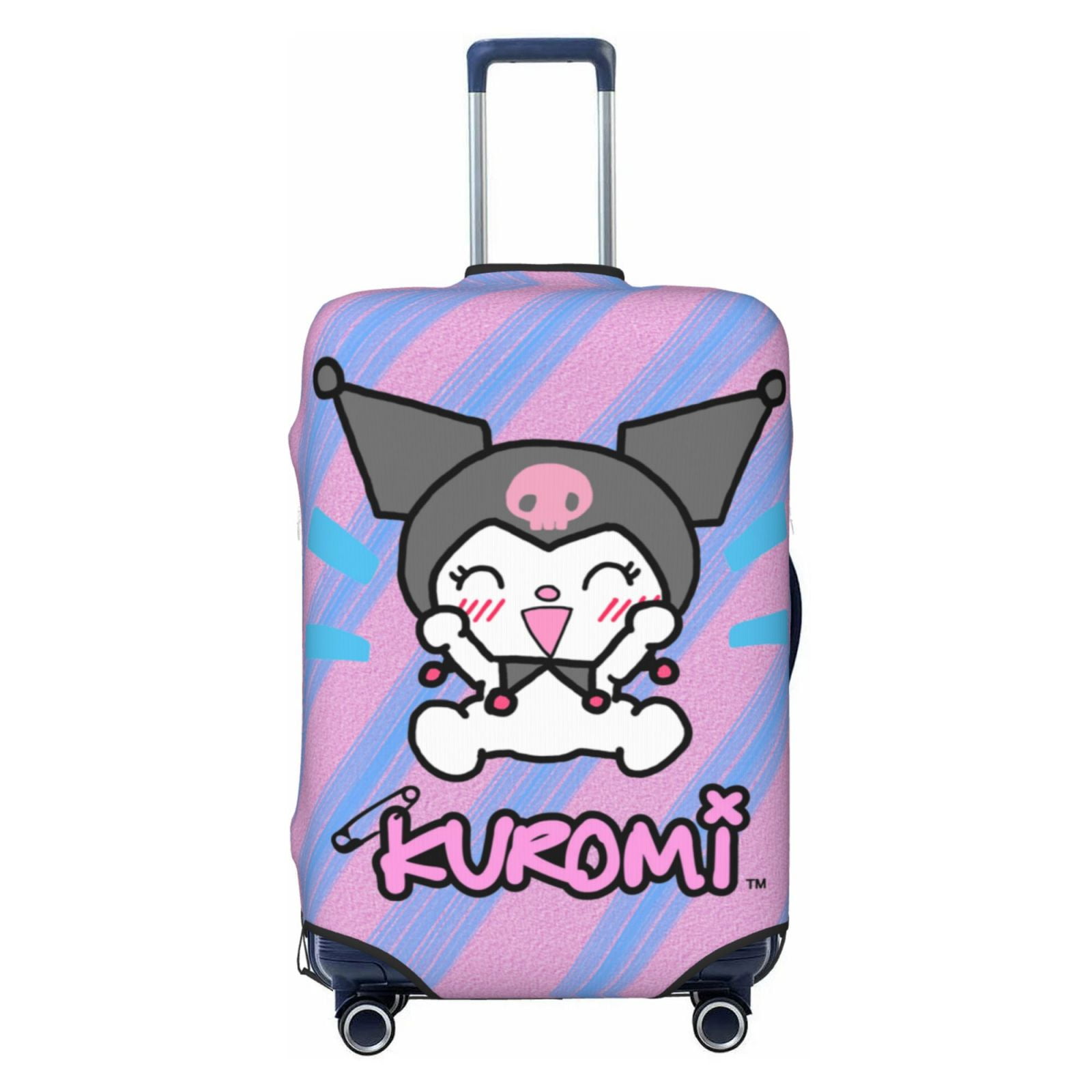 Sanrio Kuromi Travel Luggage Cover, Colorful Suitcase Luggage