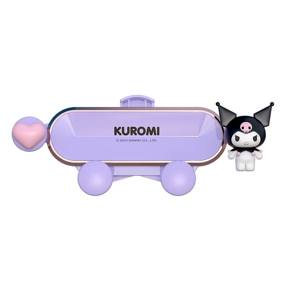 Sanrio Kuromi Universal Car Mobile Phone Holder 360° Rotating Car Ventilation Navigation Holder Air Conditioner Outlet Car Navigation Holder Cute Anti-fall